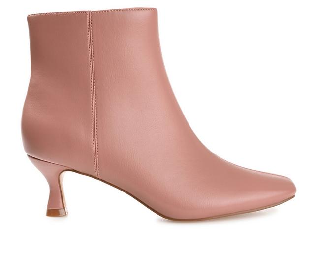 Women's Journee Collection Kelssa Booties in Blush color