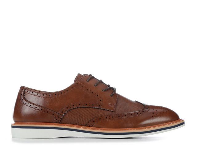 Men's Madden Vikkin Casual Oxfords in Cognac color