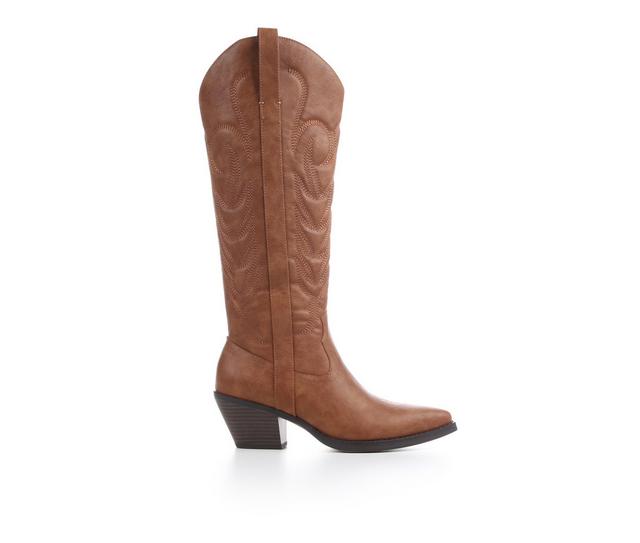 Women's Coconuts by Matisse Dixie Western Boots in Brown color