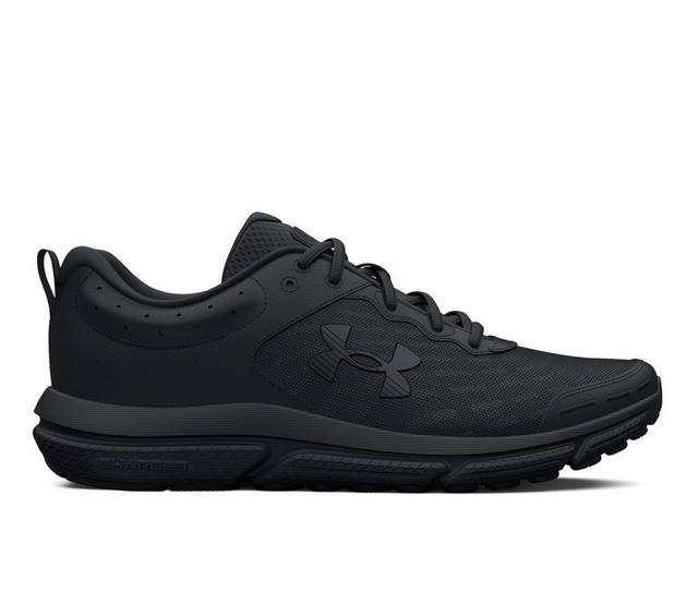 Women's Under Armour Charged Assert 10 Running Shoes in Black color