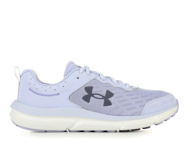 Women's Under Armour Charged Assert 10 Running Shoes in Blue/Grey color