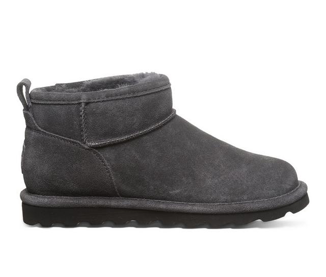 Women's Bearpaw Shorty Winter Boots in Graphite color