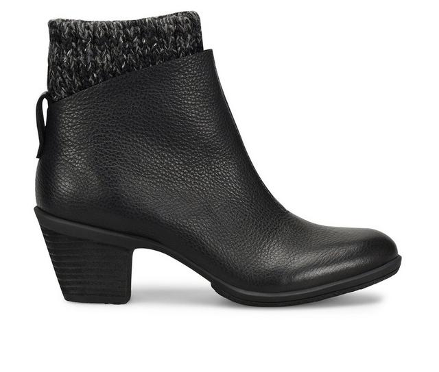 Women's Comfortiva Brianne Heeled Booties in Black color