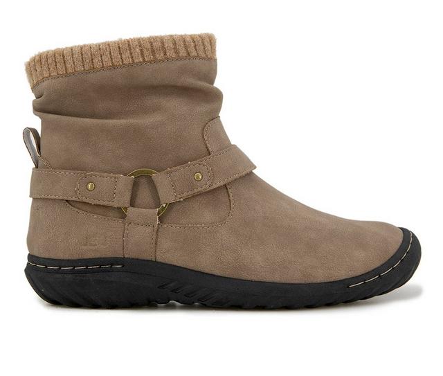 Women's JBU Westwood Water Resistant Booties in Taupe color