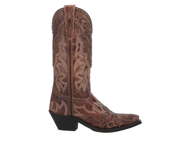 Women's Laredo Western Boots Braylynn Western Boots in Brown color