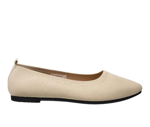 Women's French Connection Caputo Flats in Taupe color