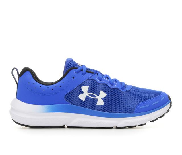 Men's Under Armour Charged Assert 10 Running Shoes in Blue/White color