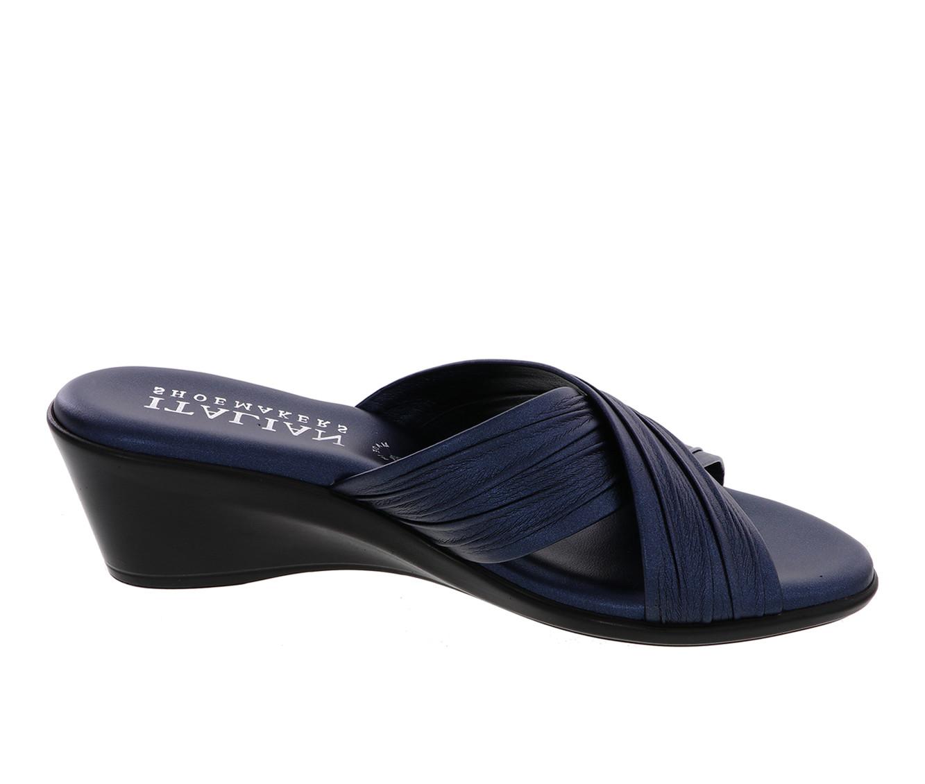 Shoemaker Sandals Amazon Italian Shoemakers Women's Emina Sandal