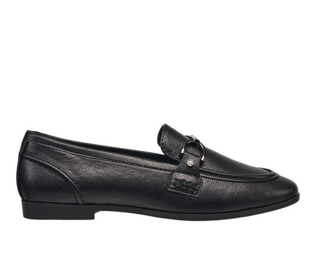 Women's French Connection Modern Loafers in Black color