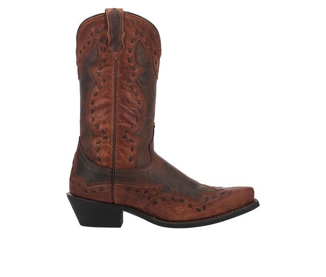 Men's Laredo Western Boots Ronnie Cowboy Boots in Rust color