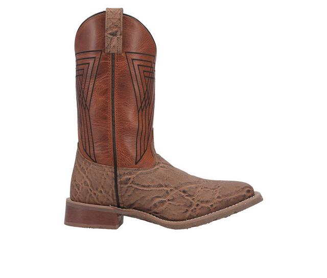 Men's Laredo Western Boots Tusk Cowboy Boots in Beige color