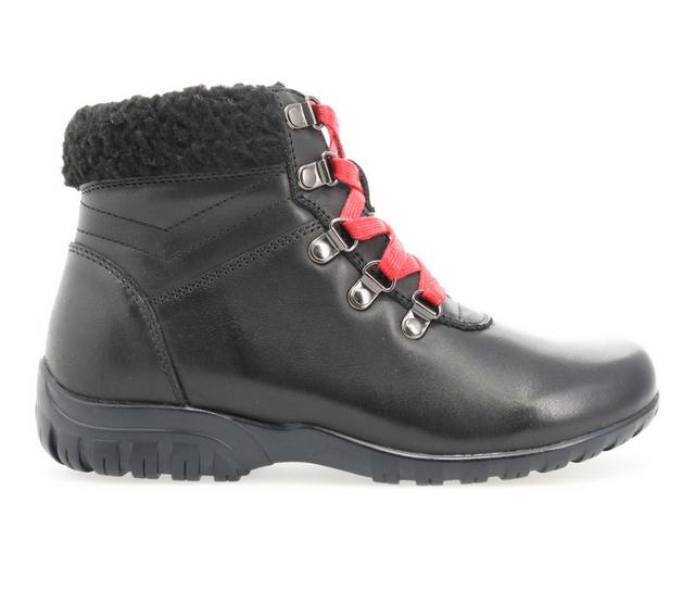 Women's Propet Dasher Booties in Black color