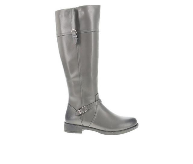 Women's Propet Tasha Knee High Boots in Grey color