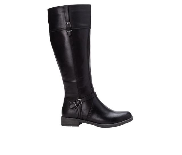 Women's Propet Tasha Knee High Boots in Black color