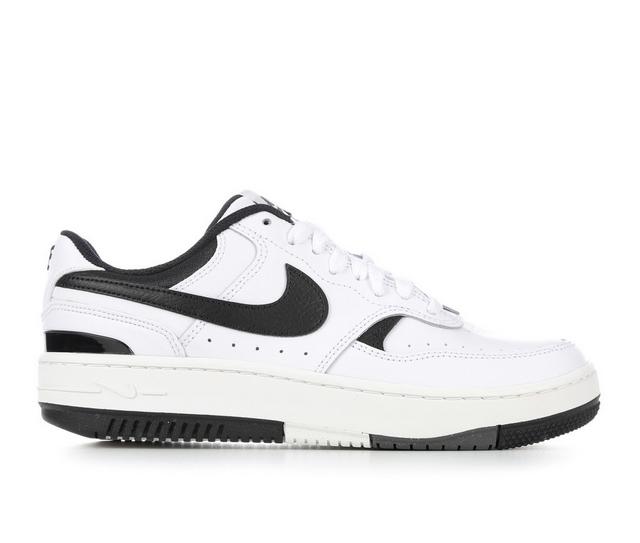 Women's Nike Gamma Force Sneakers in White/Black color