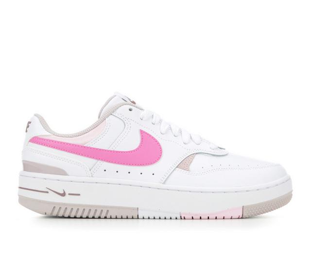 Women's Nike Gamma Force Sneakers in Wht/Pink/Violet color