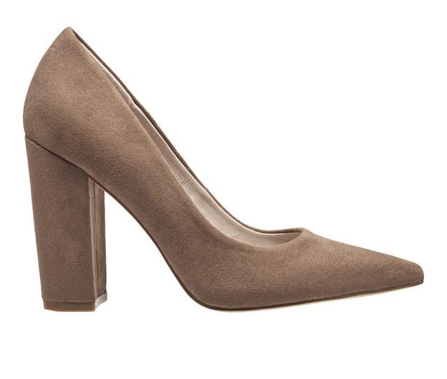 Women's French Connection Kelsey Pumps in Taupe color