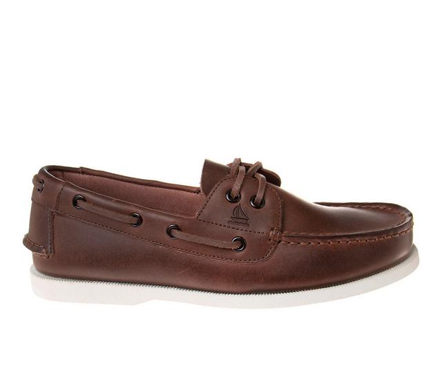 Men's Sail Boat Shoes in Brown color