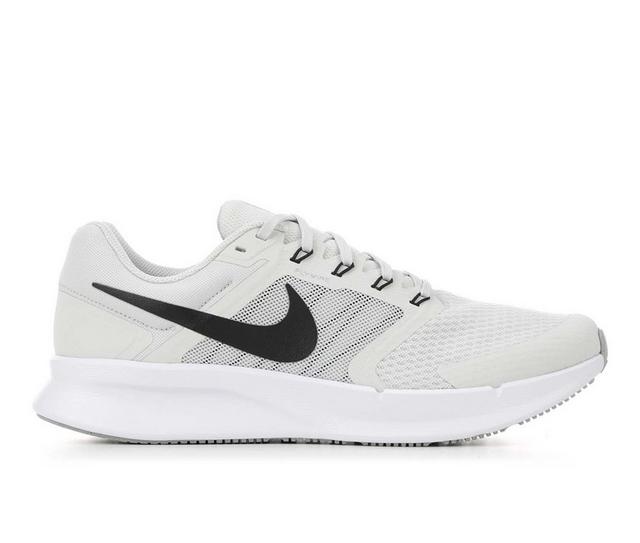 Men's Nike Run Swift 3 Running Shoes in Grey/Black color