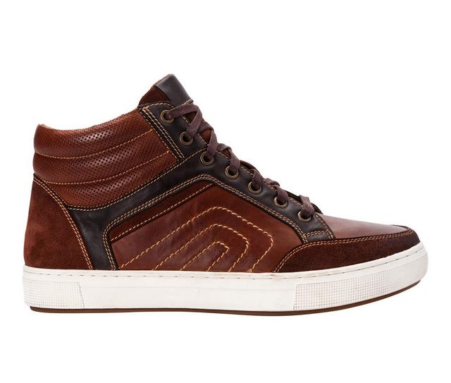 Men's Propet Kenton Lace Up Sneaker Boots in Brown color
