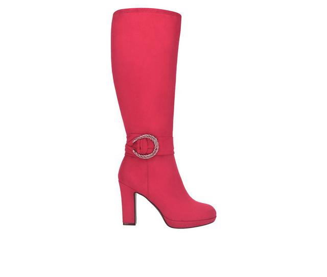 Women's Impo Ovidia Knee High Boots in Classic Red color