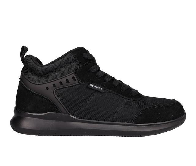 Men's Propet Viator Hi Boots in Jet Black color