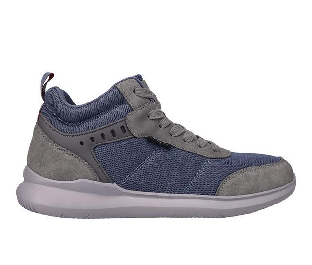 Men's Propet Viator Hi Boots in Grey/Denim color