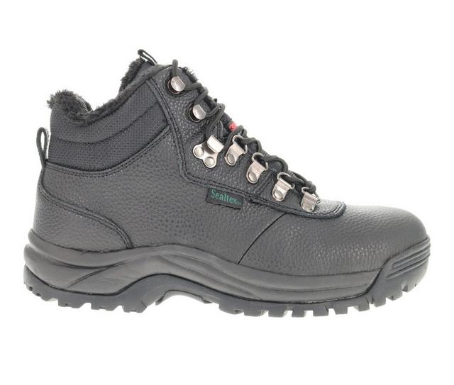 Men's Propet Cliff Walker North Hiking Boots in Black color