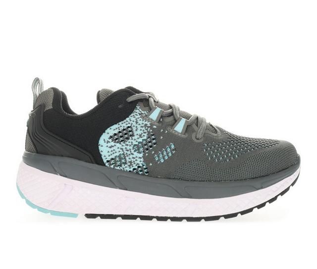 Women's Propet Propet Ultra Walking Shoes in Grey/Mint color