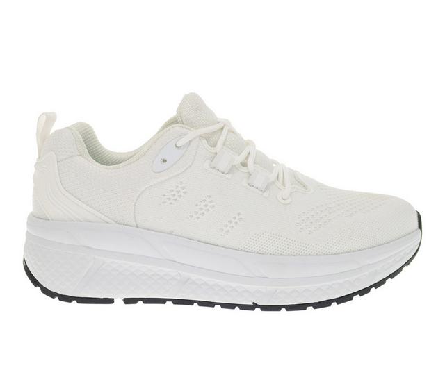 Women's Propet Ultra Walking Shoes in All white color