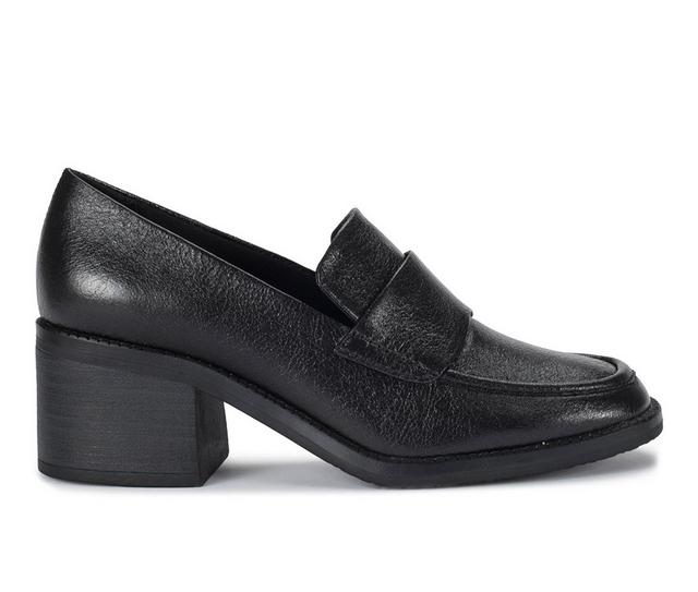 Women's Baretraps Accord Block Heel Loafers in Black color
