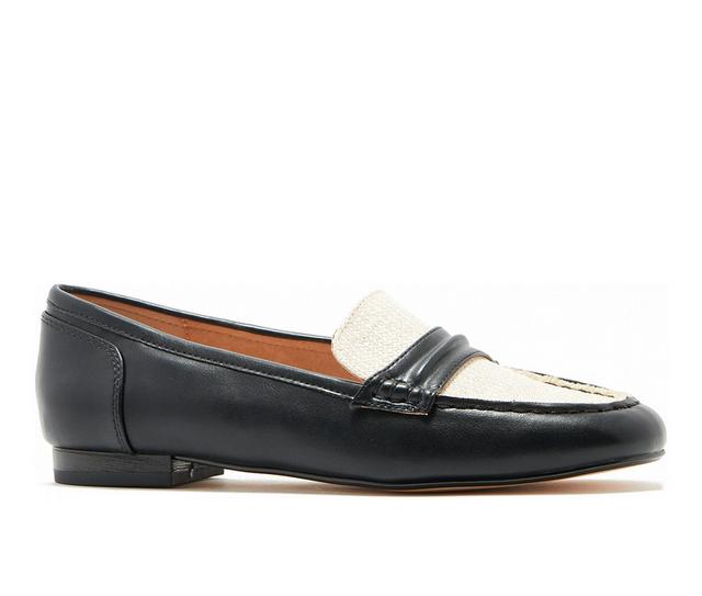 Women's Chelsea Crew Archer Loafers in Black/White color