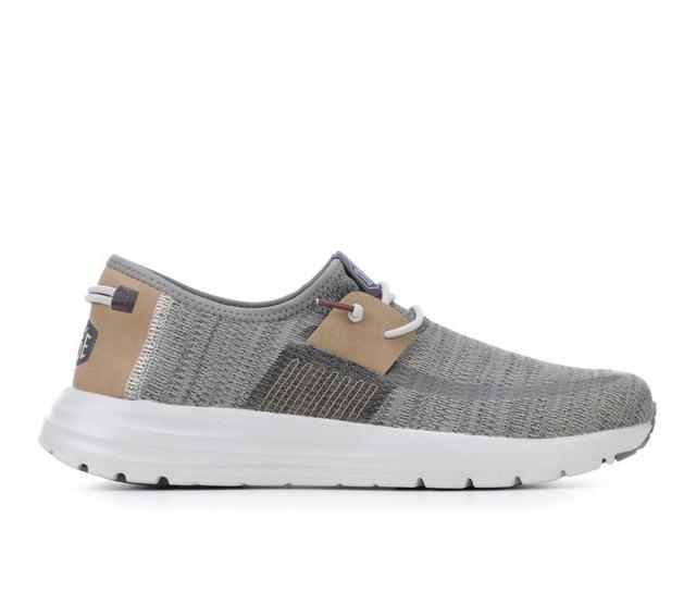 Men's HEYDUDE Sirocco Sneakers in Grey Mix color