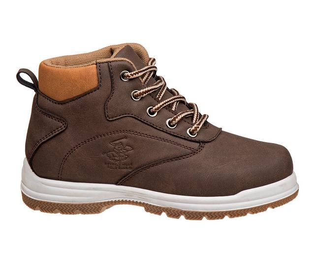 Boys' Beverly Hills Polo Club Toddler Style Nouveau Boots in Brown color