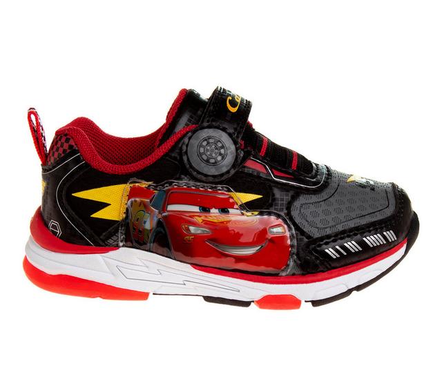 Boys' Disney Toddler & Little Kid Lightning is Here Light Up Sneakers in Black color