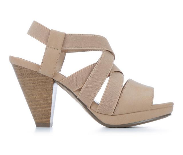 Women's Solanz Kali Dress Sandals in Dk Nude Nubuck color