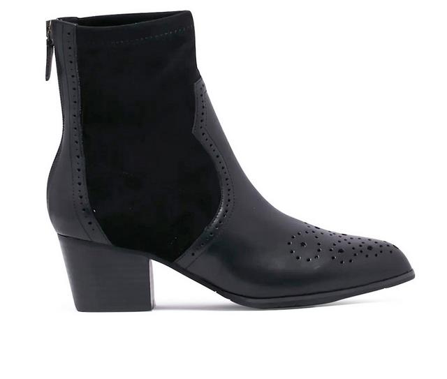 Women's Chelsea Crew Lima Heeled Booties in Black color