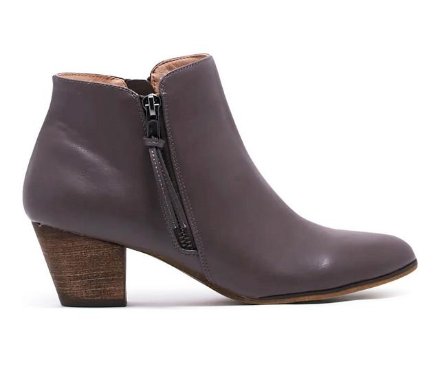 Women's Chelsea Crew Logan Heeled Booties in Gray color