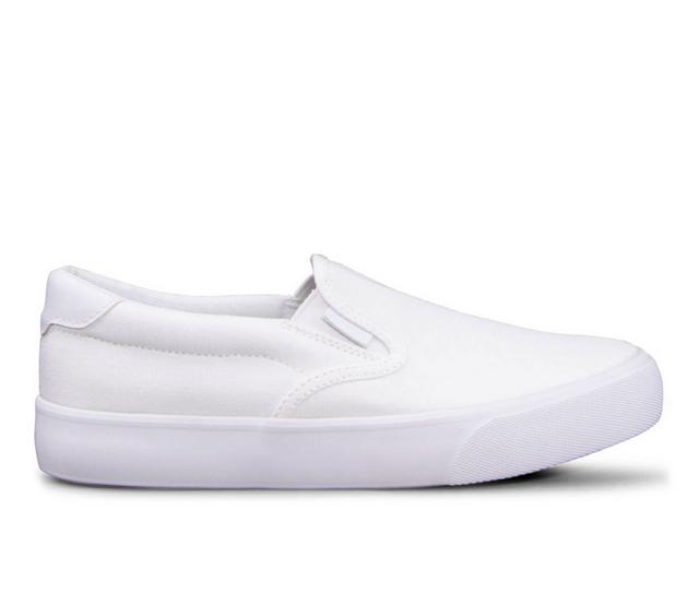 Women's Lugz Clipper Wide Slip On Shoes in White color
