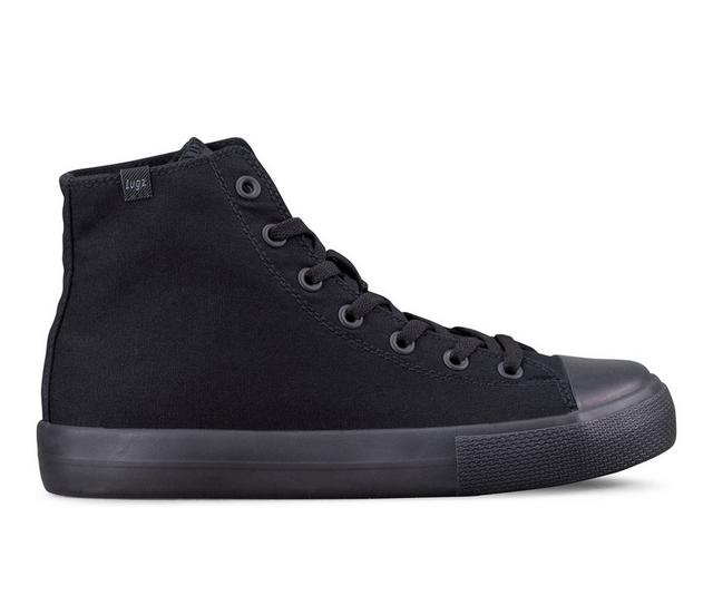 Women's Lugz Stagger Hi Wide Sneakers in Black color