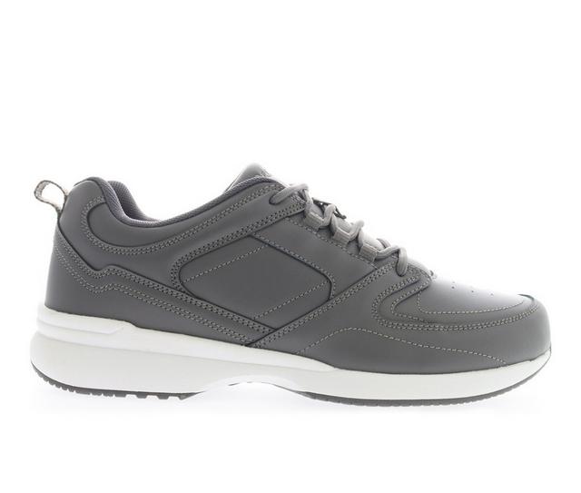 Men's Propet Lifewalker Sport in Dark Grey color