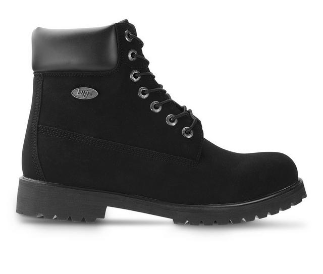 Men's Lugz Convoy Wide Men's Boots in Black color