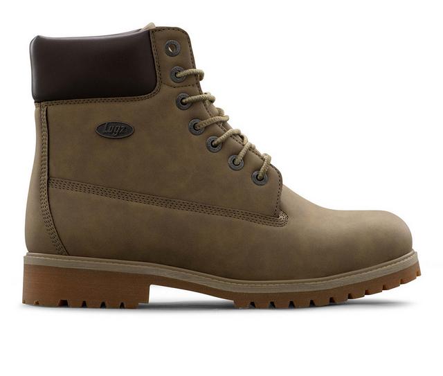 Men's Lugz Men's Convoy Work Boots in Ott/Cho/Gum color