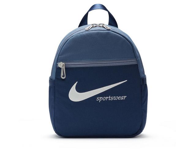 Nike Futura Sportswear Mini Backpack in Midnight Navy color