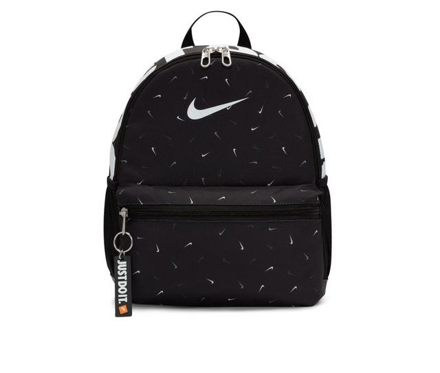 Nike Youth Brasilia JDI Backpack in Y Blk/Blk/Wht color