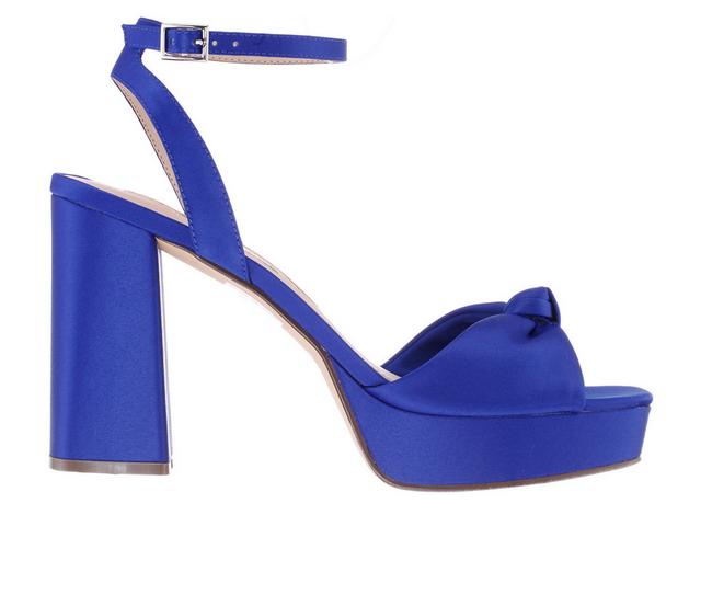 Women's N by Nina Seline Special Occasion Shoes in Cobalt color