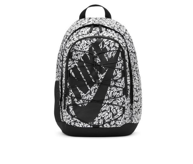 Nike Hayward Print Backpack in Black/White color