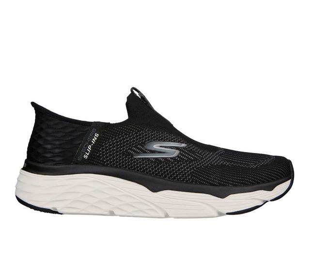 Men's Skechers Max Cushion Slip In Sneakers in Black color