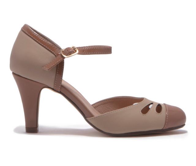 Women's Chelsea Crew Getty Pumps in Tan/Nude color