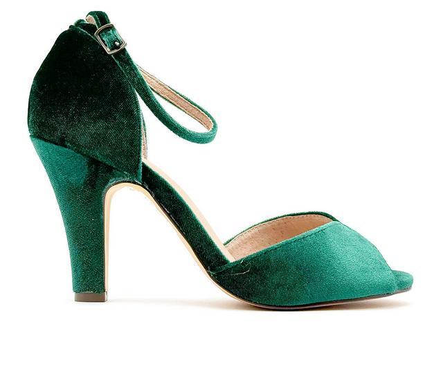 Women's Chelsea Crew Lola Dress Sandals in Green color